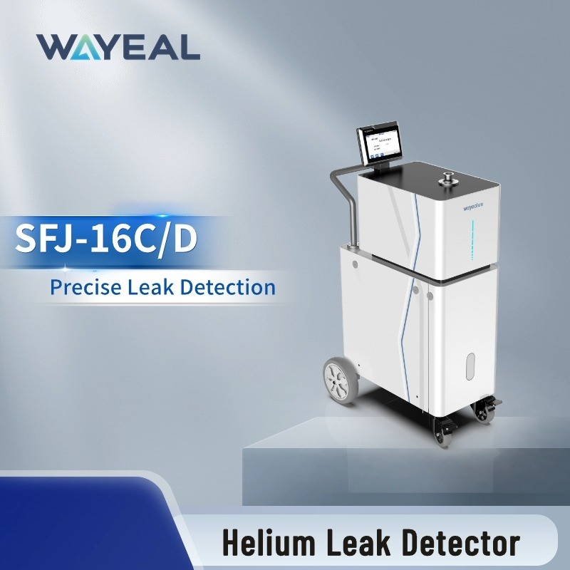 Wayeal SFJ-16C เครื่องตรวจจับการรั่วไหลของฮีเลียมระยะยาว