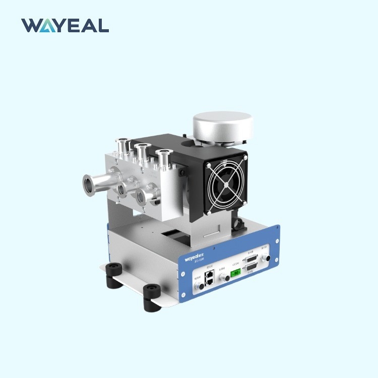 8 Outputs I/O Interface Helium Leak Detector สําหรับการตรวจสอบ He4 ในประเทศจีน / ภาษาอังกฤษ