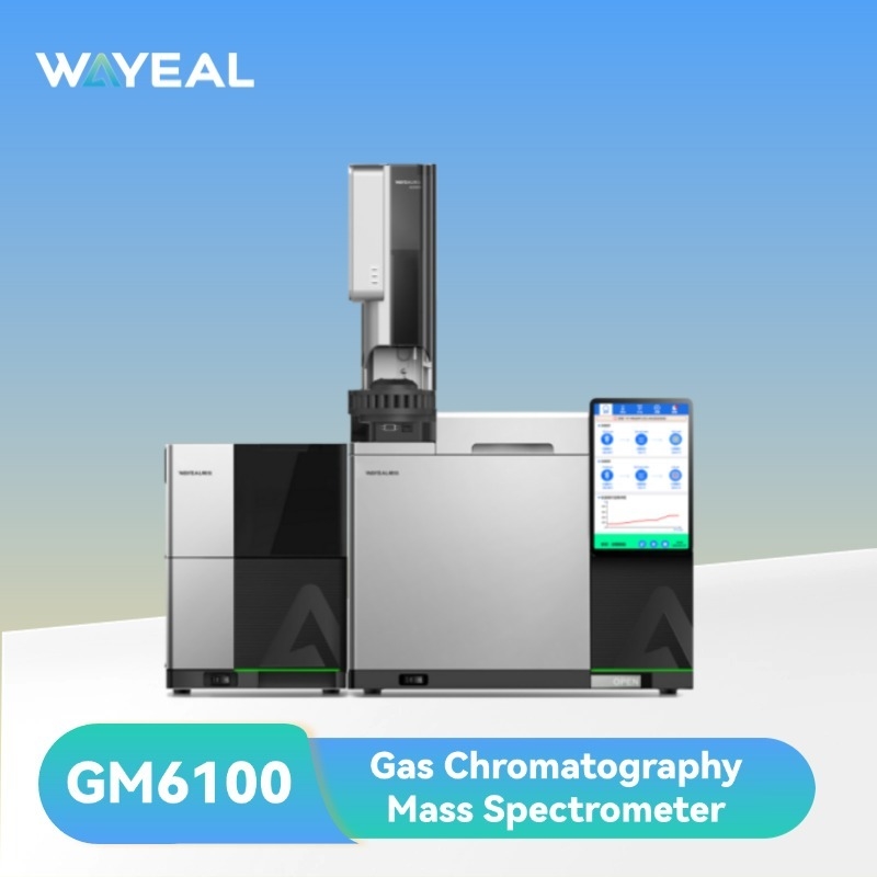 10จอสัมผัสขนาด.1 นิ้ว GC-MS ก๊าซโครมาโตเกอรี่ แมสสเปคตรอมเมตร ด้วยแหล่งไอออน EI