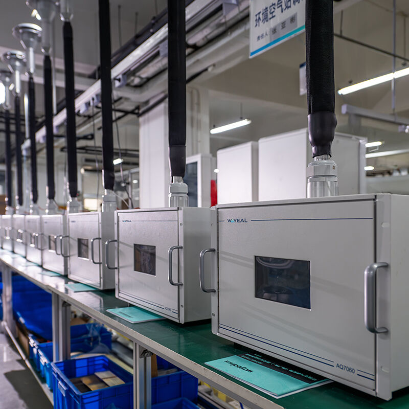 หน่วยตรวจสอบคุณภาพอากาศรอบตัวด้วยวิธี GC-FID สําหรับการตรวจสอบ NMHC ใน ≤ 20 ppb ในสถานีบินในเมือง