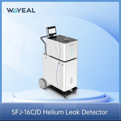Wayeal SFJ-16C เครื่องตรวจจับการรั่วไหลของฮีเลียมความรู้สึกสูงรุ่นที่หก
