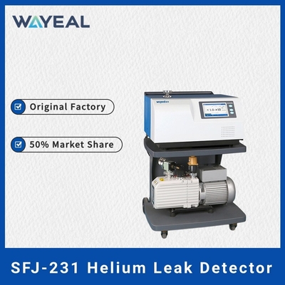 Wayeal LCD Touch Screen Helium Leak Detector อุปกรณ์ตรวจจับฮีเลียม มีใบรับรอง CE
