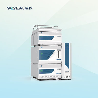 เครื่องวิเคราะห์ของเหลว HPLC โครมาโตกราฟีแบบไบนารีปั๊มแรงดันใช้งาน 45MPa